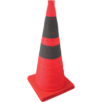 Collapsible Lighted Cone, 28" H, Orange SEK502 | Stor-it Systems