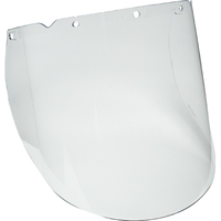 V-Gard&reg; Visor for Chemical and Splash Applications, Propionate, Clear Tint Stor-it Systems
