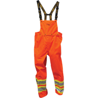 Safety Rainwear, Small, Polyester/PVC, Orange Stor-it Systems