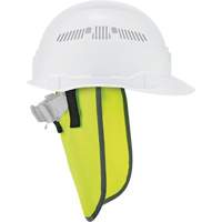 GloWear 8006 Hardhat Neck Shade, High-Visibility Lime Green SEL707 | Stor-it Systems