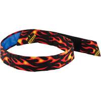 Chill-Its<sup>®</sup> 6705CT Evaporative Cooling Bandana, Black/Red SEL859 | Stor-it Systems