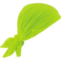 Chill-Its&reg; 6710 Cooling Triangle Hat, High Visibility Lime-Yellow Stor-it Systems