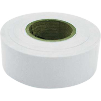 Flagging Tape, 1.2" W x 300' L, White SEM244 | Stor-it Systems