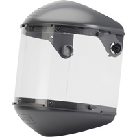 Syst&egrave;me de visi&egrave;re haute performance &agrave; double couronne 4" Fibre-Metal, Propionate, Suspension Rochet Stor-it Systems