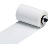 Series R6700 Printer Ribbon, 4.33" x 984', White Stor-it Systems