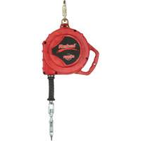 Cordage de s&eacute;curit&eacute; autor&eacute;tractable Rebel, 50', Acier inoxydable, Pivotant Stor-it Systems