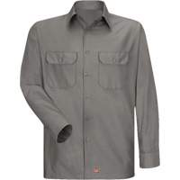 Chemise &agrave; manches longues en tissu ind&eacute;chirable, Hommes, 3T-Grand, Gris Stor-it Systems