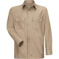 Chemise &agrave; manches longues en tissu ind&eacute;chirable, Hommes, 3T-Grand, Khaki Stor-it Systems