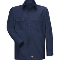 Chemise &agrave; manches longues en tissu ind&eacute;chirable, Hommes, 3T-Grand, Bleu marin Stor-it Systems