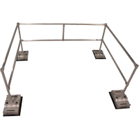 Syst&egrave;me RoofGuard classique - Trousses emball&eacute;es, Aluminium, 72" la x 108" lo x 42" ha Stor-it Systems