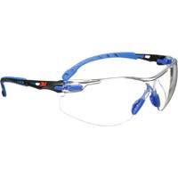 Solus Safety Glasses with Scotchgard Lenses, Clear Lens, Anti-Fog, Meets/Exceeds CSA Z94.3 Stor-it Systems
