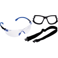 Lunettes de s&eacute;curit&eacute; Solus avec ensemble de lentilles Scotchgard, Lentille Transparent, Antibu&eacute;e, R&eacute;pond ou surpasse la norme CSA Z94.3 Stor-it Systems