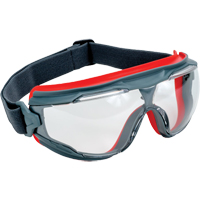 GoggleGear 500 Series Safety Splash Goggles, Clear Tint, Anti-Fog, Elastic Band SFM409 | Stor-it Systems