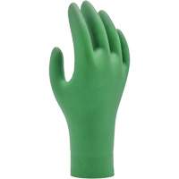 Gants biod&eacute;gradables 6110PF, T-petit, Nitrile, 4 mils, Sans poudre, Vert Stor-it Systems