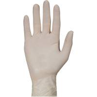KeepKleen&reg; Disposable Medical Exam Grade Gloves, Large, Latex, 5-mil, Powder-Free, White, Class 2 Stor-it Systems