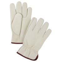 Premium Driver's Gloves, Large, Grain Cowhide Palm Stor-it Systems