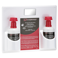 Dynamic™ Single-Use Eyewash Station with Isotonic Solution, Double SGA889 | Stor-it Systems