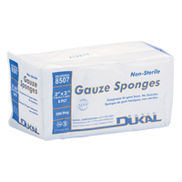 Dynamic Gauze Sponge, Pad, 3" L x 3" W, Medical Device Class 1 Stor-it Systems