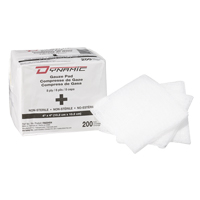 Dynamic Gauze Sponge, Pad, 4" L x 4" W, Medical Device Class 1 Stor-it Systems