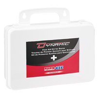 Dynamic™ Industrial Burn First Aid Kit, 16-unit Plastic Box, Class 2 SGB139 | Stor-it Systems