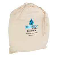 SpillBoa Cubby Kit, Oil Only, 25' L x 5" W, 7 gal. Absorbancy Stor-it Systems