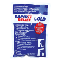 Rapid Relief<sup>®</sup> Instant Chill Pack, Cold, Single Use, 6" x 9" SGC724 | Stor-it Systems