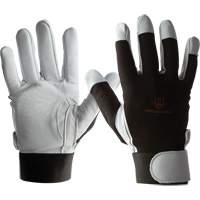 Gants IMPACTO AIRGEL, Taille Grand, Paume Cuir perl&eacute; Stor-it Systems