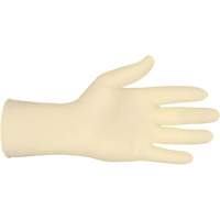 Gants de calibre industriel, Petit, Latex, 5 mils, Sans poudre, Blanc Stor-it Systems