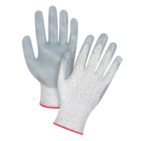 High-Performance Cut-Resistant Gloves, Size Small/7, 13 Gauge, Nitrile Coated, HPPE Shell, ANSI/ISEA 105 Level 4/EN 388 Level 5 SGD563 | Stor-it Systems