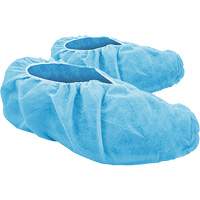 CoverMe Disposable Shoe Covers, Large, Polypropylene, Blue Stor-it Systems