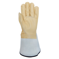 Gants pour monteur de ligne, Petit, Paume en Cuir fleur de vache Stor-it Systems