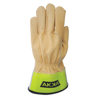 Gants pour monteur de ligne, Petit, Paume en Cuir fleur de vache Stor-it Systems