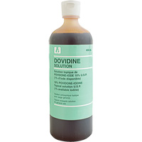 Povidone iodée topique, Liquide, Antiseptique SGE787 | Stor-it Systems