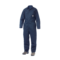 Unlined Coveralls, Men's, Navy Blue, Size Large Stor-it Systems