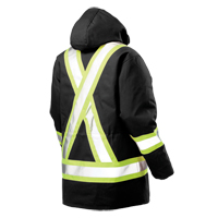 Parka de s&eacute;curit&eacute;, Noir, Grand Stor-it Systems