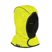 Coiffe d'hiver &eacute;conomique &agrave; deux couches N-Ferno 6842, Doublure en Molleton, Taille unique, Vert lime haute visibilit&eacute; Stor-it Systems