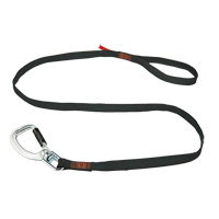 Squids&reg; 3129 Double-Locking Tool Lanyard with Swivel, Fixed Length, Carabiner/Loop Stor-it Systems