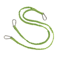 Squids&reg; 3311 Twin Leg Tool Lanyard, Bungee, Triple Carabiner Stor-it Systems