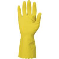 Gants ChemStop, Taille Petit/7, 12" lo, Latex, Doublure en Ouat&eacute;e, 12 mils Stor-it Systems