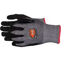 Composite-Knit Cut-Resistant Gloves, Size 6/X-Small, 13 Gauge, Foam Nitrile Coated, Stainless Steel/HPPE/TenActiv Shell, ASTM ANSI Level A7 Stor-it Systems