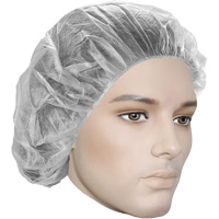Bonnets bouffants, Polypropyl&egrave;ne, 18", Blanc Stor-it Systems