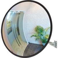 Convex Mirror with Telescopic Arm, Indoor/Outdoor, 18" Diameter SGI548 | Stor-it Systems