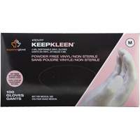 Disposable Gloves, Small, Vinyl, 4-mil, Powder-Free, White Stor-it Systems