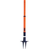 Montants de barri&egrave;re PLUS, Hauteur de 42", Orange Stor-it Systems