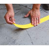 Tough-Mark™ Heavy-Duty Floor Marking, Rectangle, 48" L x 2" W, Yellow, Polyethylene SGJ231 | Stor-it Systems