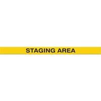 Tough-Mark™ Heavy-Duty Floor Marking, Rectangle, 48" L x 2" W, Yellow, Polyethylene SGJ219 | Stor-it Systems