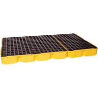 Modular Spill Platform, 88 US gal. Spill Capacity, 51.5" x 78.25" x 6.5" Stor-it Systems