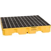 Spill Containment Pallet, 66 US gal. Spill Capacity, 51.5" x 51.5" x 8" SGJ308 | Stor-it Systems