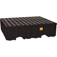 Spill Containment Pallet, 132 US gal. Spill Capacity, 51" x 52.5" x 13.75" SGJ309 | Stor-it Systems