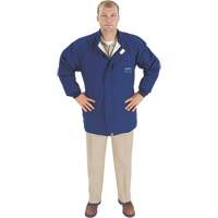 Arc Flash Jacket, Medium, Blue, 40 cal/cm² Stor-it Systems